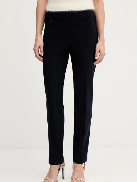 Joseph Ribkoff spodnie damskie kolor granatowy dopasowane high waist 144092 - zdjęcie produktu nr 1