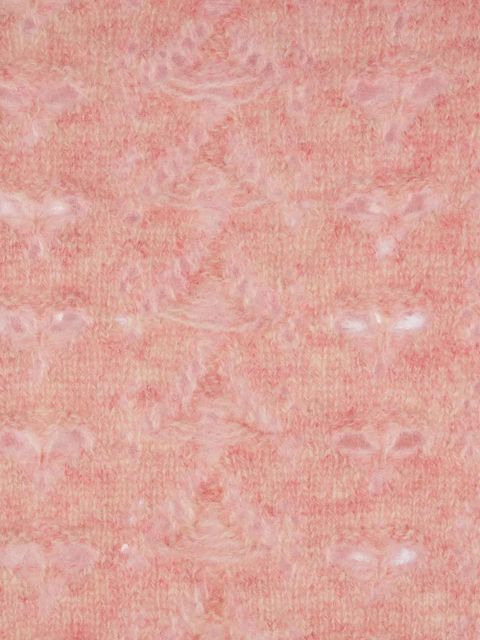 Cecilie Bahnsen Openwork knit sweater - Pink