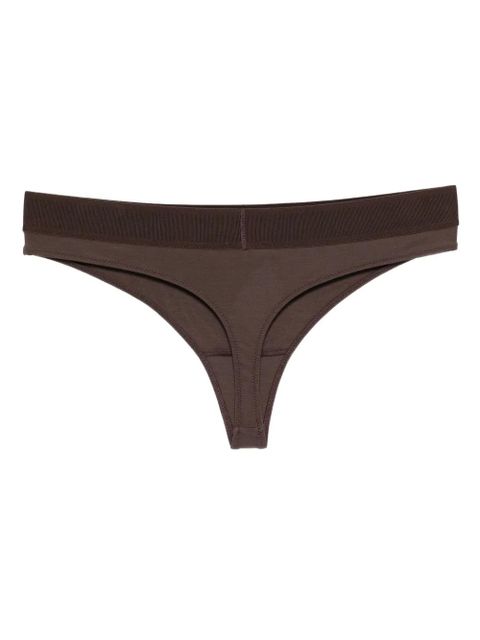 TOM FORD logo-waistband thong - Brown - zdjęcie produktu nr 2