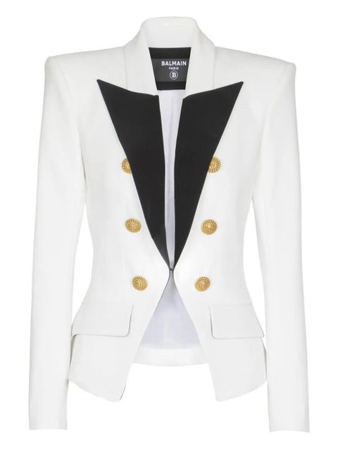 Balmain two-tone jacket - White - zdjęcie produktu nr 1