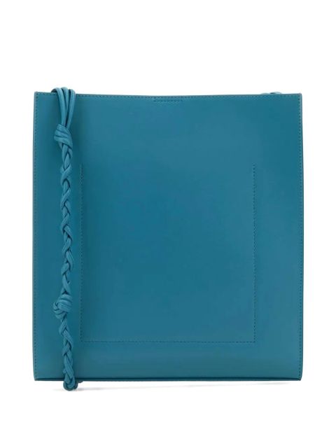 Jil Sander braided detail shoulder bag - Blue - zdjęcie produktu nr 2