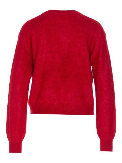 Guest In Residence crew-neck cashmere sweater - Red - zdjęcie produktu nr 2