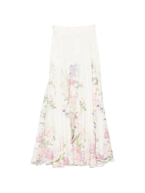 Charo Ruiz Ibiza floral maxi skirt - Neutrals - zdjęcie produktu nr 1