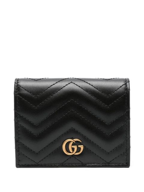 Gucci GG Marmont leather wallet - Black - zdjęcie produktu nr 1