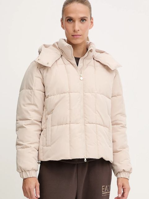 EA7 Emporio Armani kurtka kolor beżowy zimowa AF16074.7W000647 - zdjęcie produktu nr 1