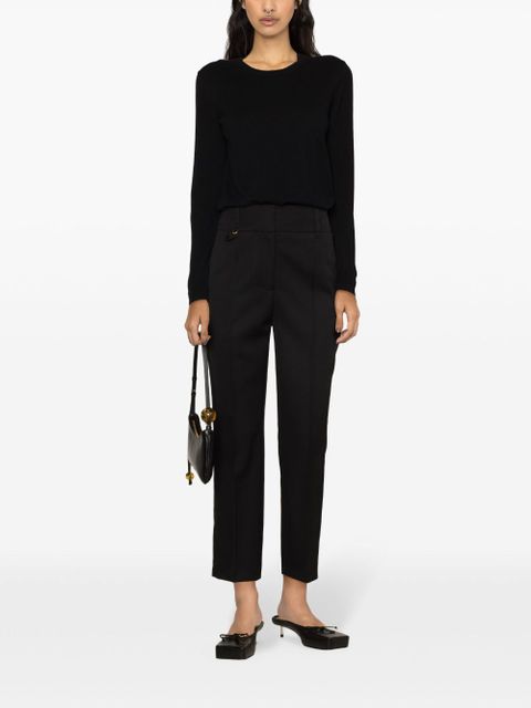Jacquemus Le Pantalon Court cropped trousers - Black