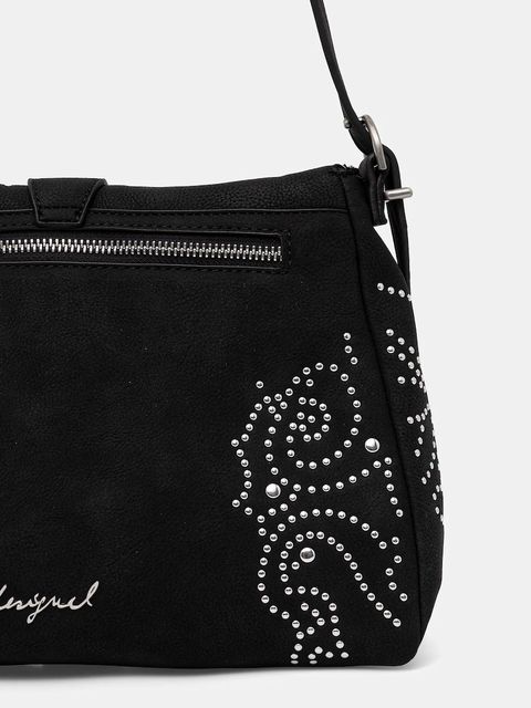 Desigual torebka POKER FACE POSADAS MI kolor czarny 25WAXPBH - zdjęcie produktu nr 2