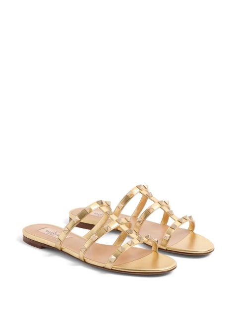 Valentino Garavani Rockstud sandals - Gold
