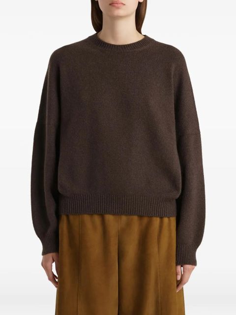 KHAITE Margaux Sweater - Brown - zdjęcie produktu nr 1