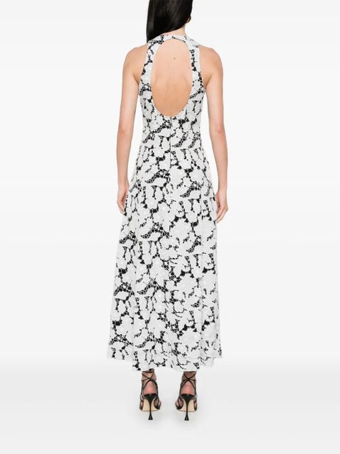 ROTATE BIRGER CHRISTENSEN broderie-anglaise A-line midi dress - White