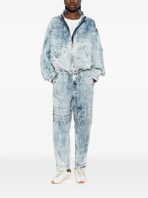 MARANT ÉTOILE zipped denim jacket - Blue - zdjęcie produktu nr 2