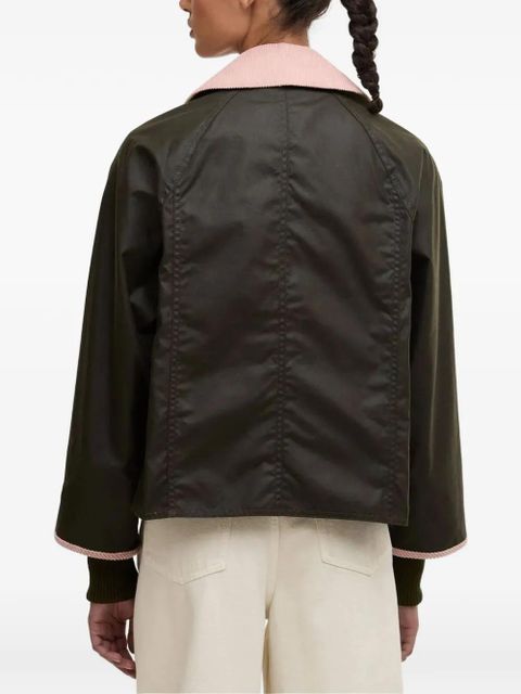 Barbour Beadnell cropped jacket - Green