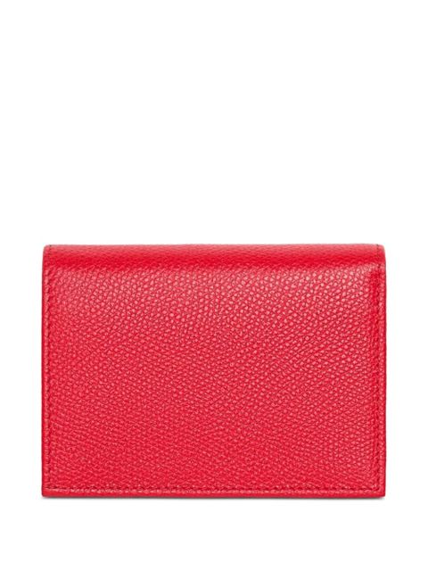Valentino Garavani v-logo signature wallet - Red