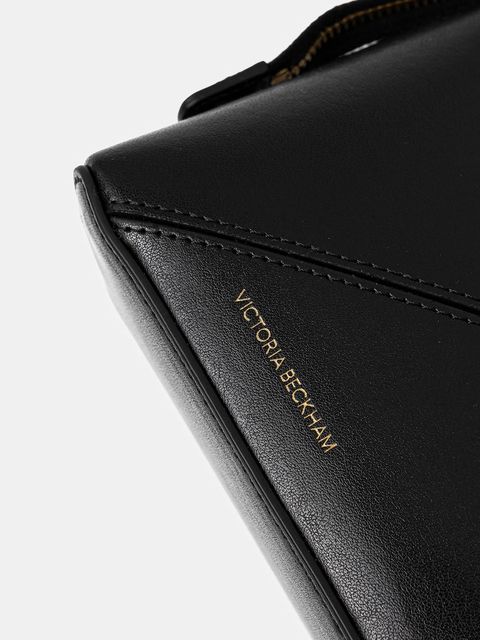 Victoria Beckham torebka skórzana kolor czarny B225AAC006557A