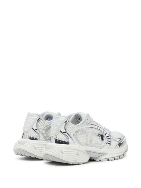 Diesel panelled sneakers - White
