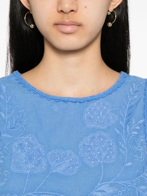 Free People faded gardens tank - Blue