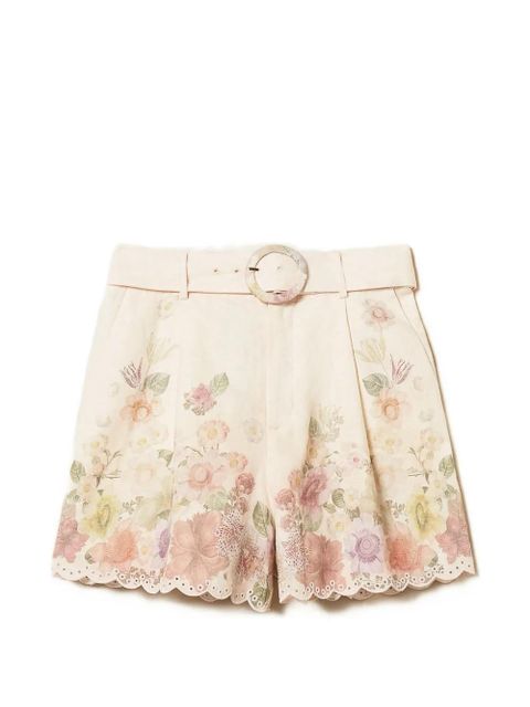 TWINSET floral-print shorts - Neutrals - zdjęcie produktu nr 1