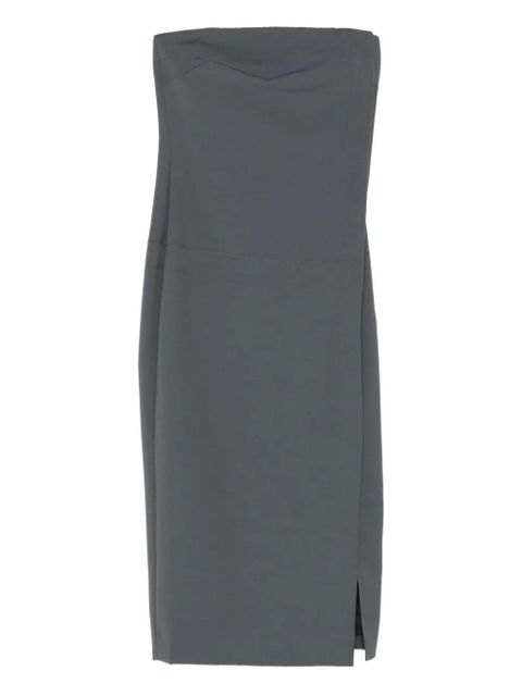 ENTIRE STUDIOS strapless midi dress - Grey - zdjęcie produktu nr 1