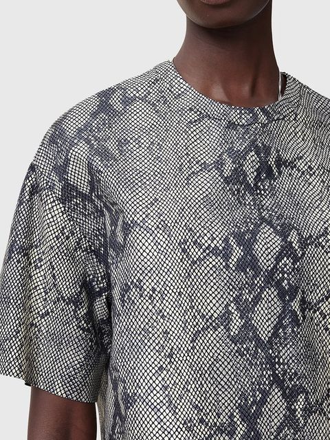 AllSaints bluzka skórzana RENAI - zdjęcie produktu nr 2