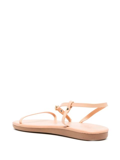 Ancient Greek Sandals Niove flat leather sandals - Neutrals