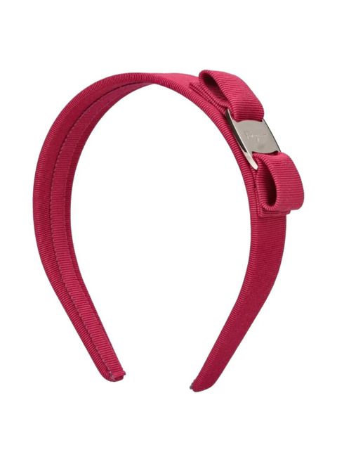 Ferragamo bow head band - Red - zdjęcie produktu nr 1