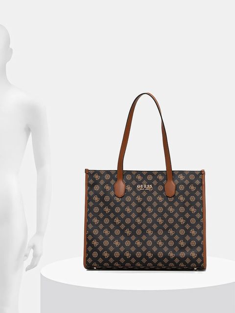 Guess torebka SILVANA kolor czarny HWPG86 65240