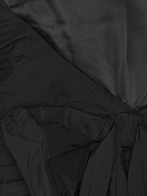 ROTATE BIRGER CHRISTENSEN halter-neck bow-detail dress - Black