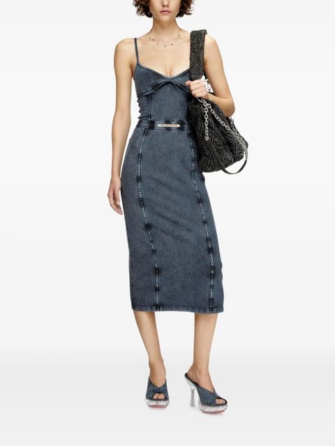Diesel D-Ony denim midi dress - Black