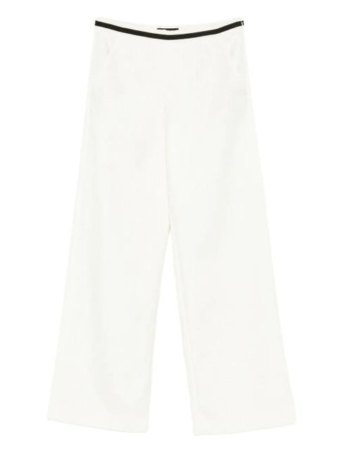 Maje ribbon-detail pants - Neutrals - zdjęcie produktu nr 1