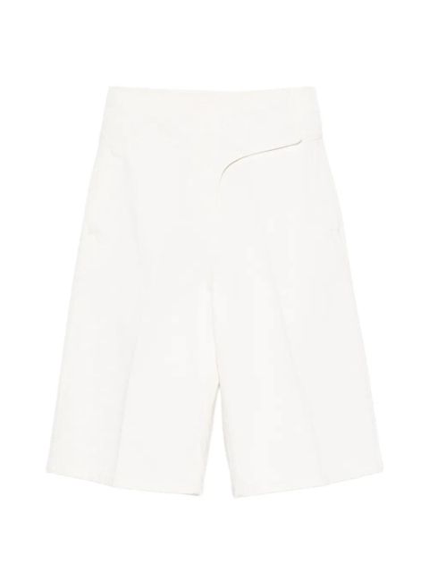 AMI Paris high-waist shorts - Neutrals - zdjęcie produktu nr 1