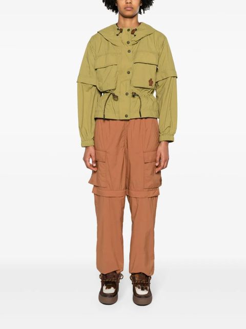 Moncler Grenoble Limosee hooded ripstop jacket - Green