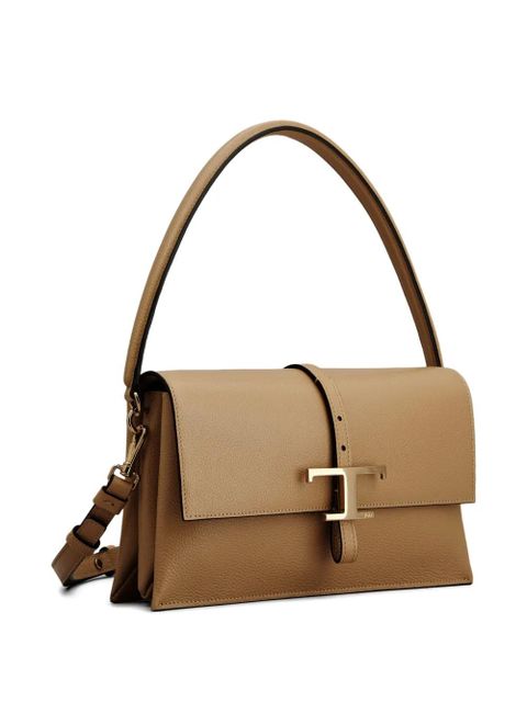 Tod's mini T-buckle flap bag - Brown