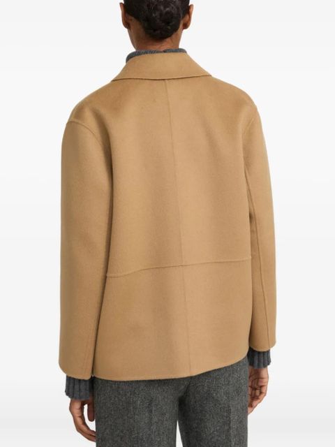 Yves Salomon buttoned jacket - Brown