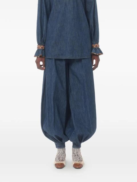 Valentino Garavani chambray jeans - Blue