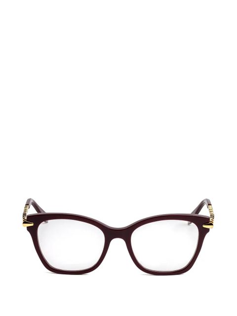 Bvlgari Serpenti cat-eye glasses - Brown - zdjęcie produktu nr 1