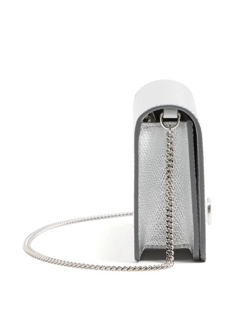 Valentino Garavani mini VLogo shoulder bag - Silver