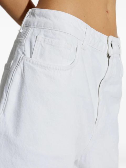 Róhe frayed shorts - White