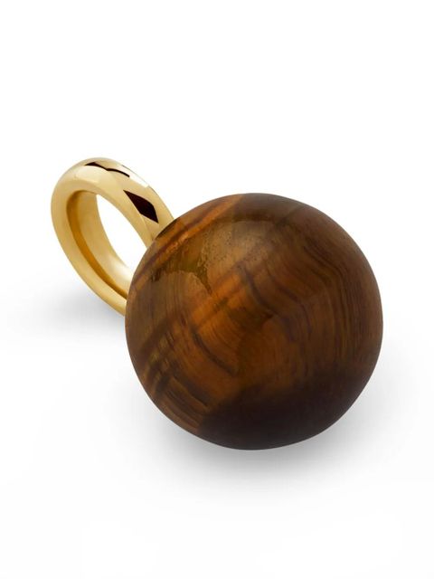 Monica Vinader round-gemstone pendant - Gold - zdjęcie produktu nr 2