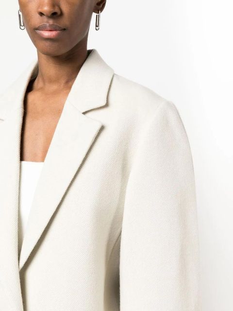 ISABEL MARANT Jilinka single-breasted coat - Neutrals