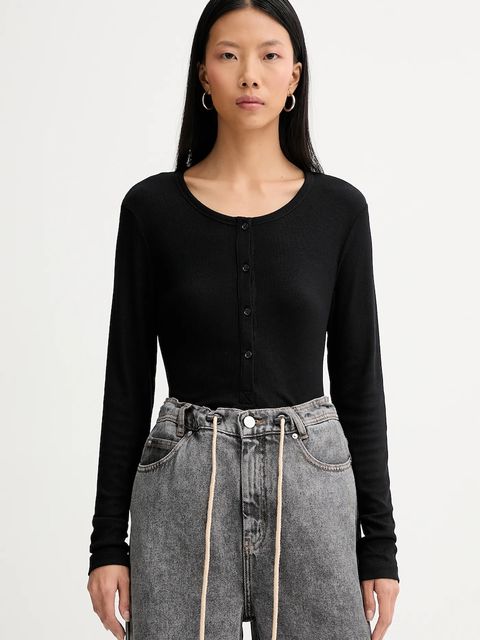 MUNTHE longsleeve GRACE kolor czarny 247112324769 - zdjęcie produktu nr 1