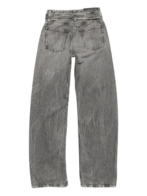 Acne Studios belted trousers - Grey