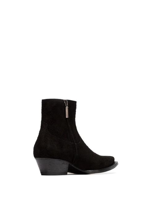 Saint Laurent Lukas 40mm cowboy ankle boots - Black