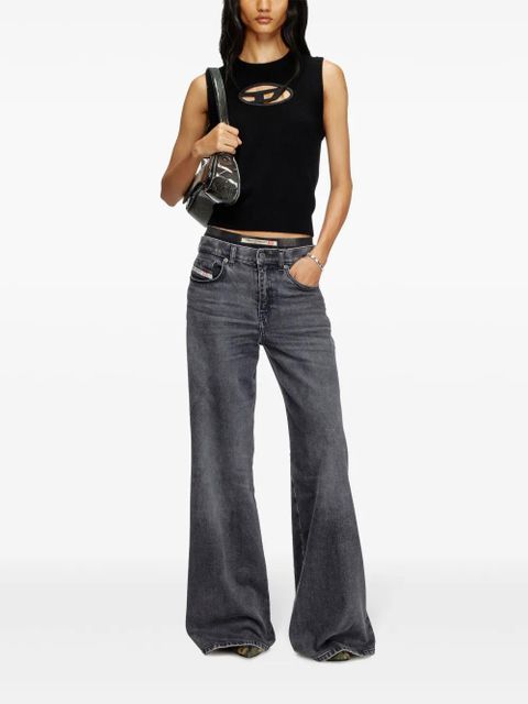 Diesel D-Akemi wide-leg jeans - Grey