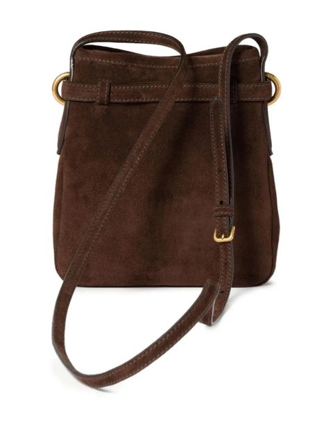 Miu Miu leather pouch bag - Brown - zdjęcie produktu nr 2