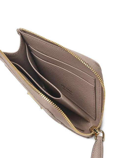 Prada small zip wallet - Pink
