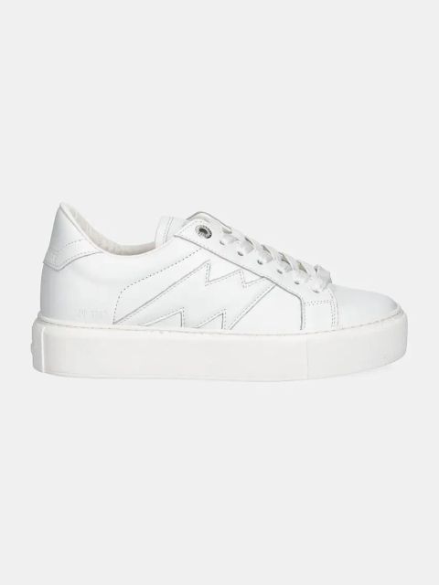 ZADIG&VOLTAIRE sneakersy skórzane La Flash kolor biały SWSN00426