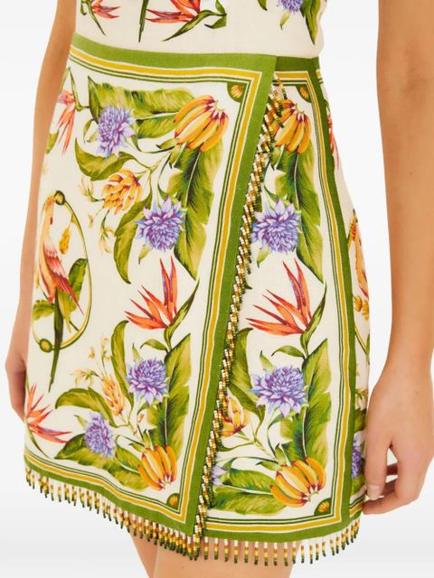 FARM Rio floral sleeveless dress - Neutrals