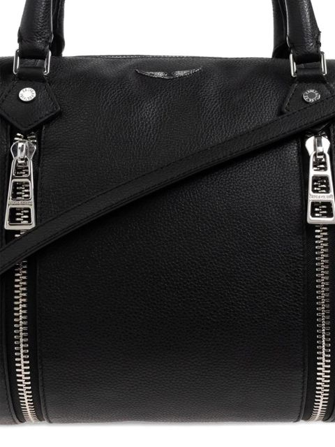 Zadig&Voltaire medium engraved-wings tote bag - Black