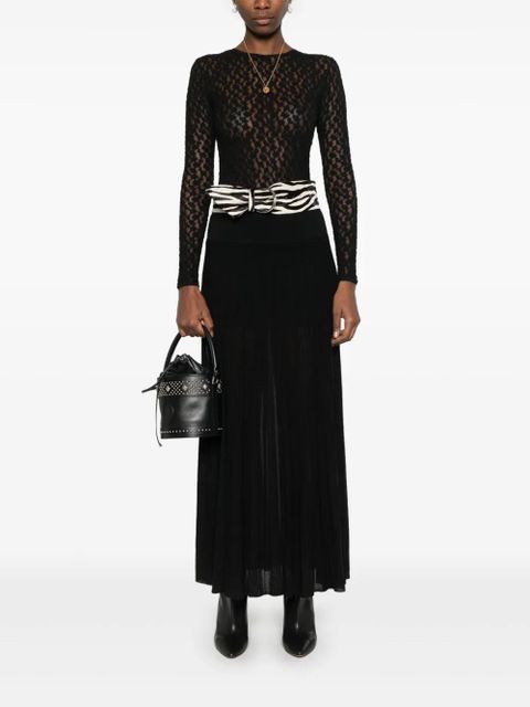 ISABEL MARANT Gaelle top - Black - zdjęcie produktu nr 2