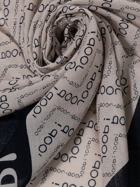 Joop! chusta damska kolor granatowy wzorzysta 30048377